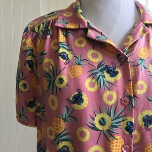 Stitch Button Down Blouse